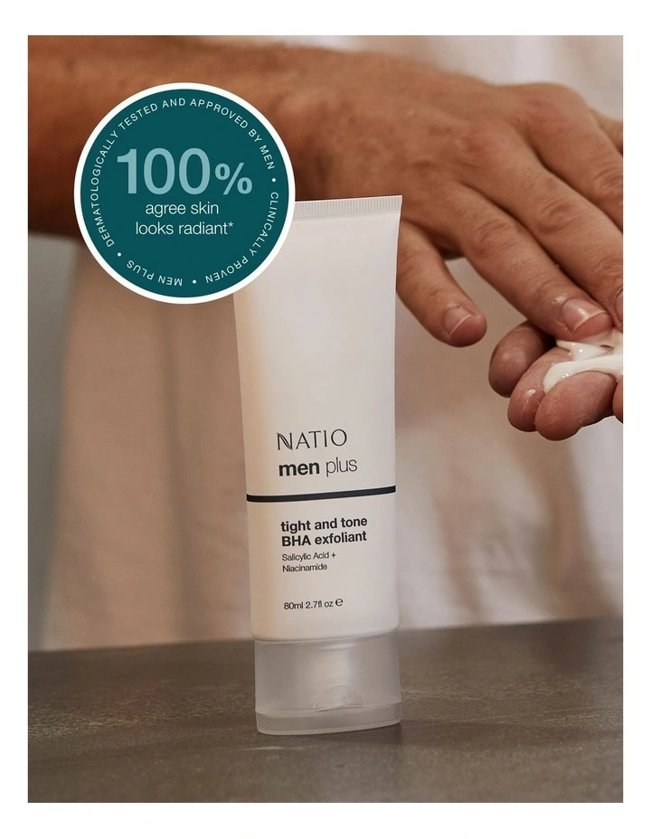 Mens Plus Tight and Tone BHA Exfoliator 80ml image 4