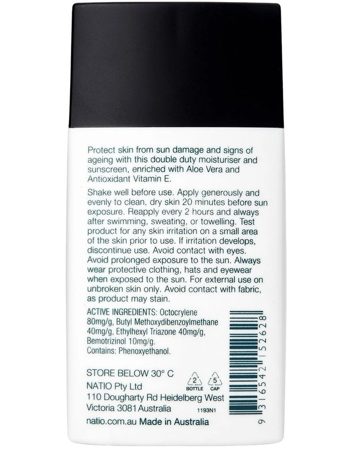 Mens Plus Age Protect Facial Fluid SPF 50+  60ml image 2