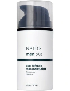 Mens Plus Age Defence Face Moisturiser 80ml
