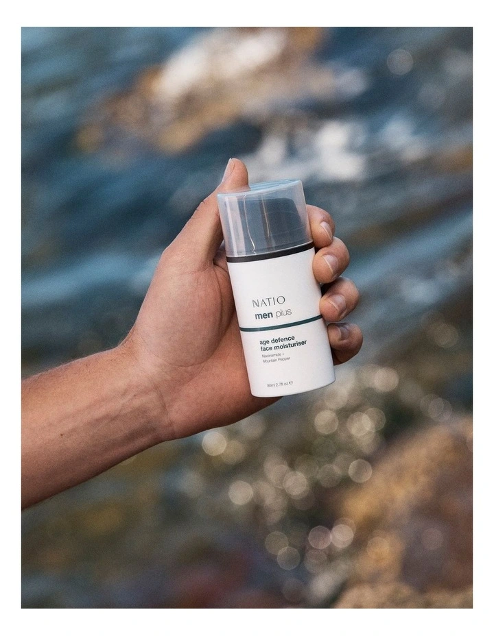 Mens Plus Age Defence Face Moisturiser 80ml image 5