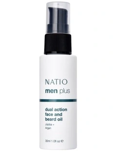 Mens Plus Dual Action Face and Beard Oil 30ml