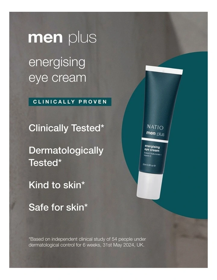 Mens Plus Energising Eye Cream 20ml image 6
