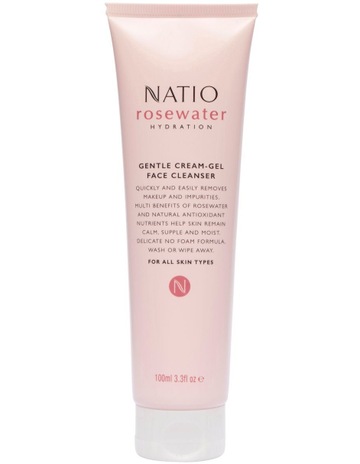 Natio Rosenwasser Gesichtsnebel – Erfrischend & Feuchtigkeitsspendend Für Alle Hauttypen, 200 Ml