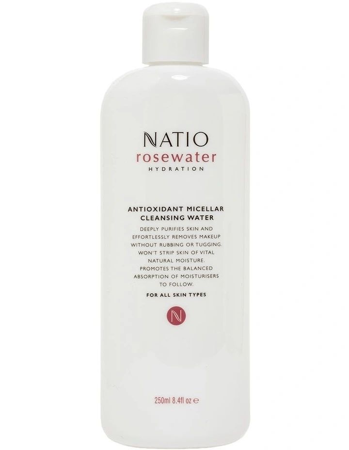 Rosewater Hydration Antioxidant Micellar Cleansing Water 250ml image 1