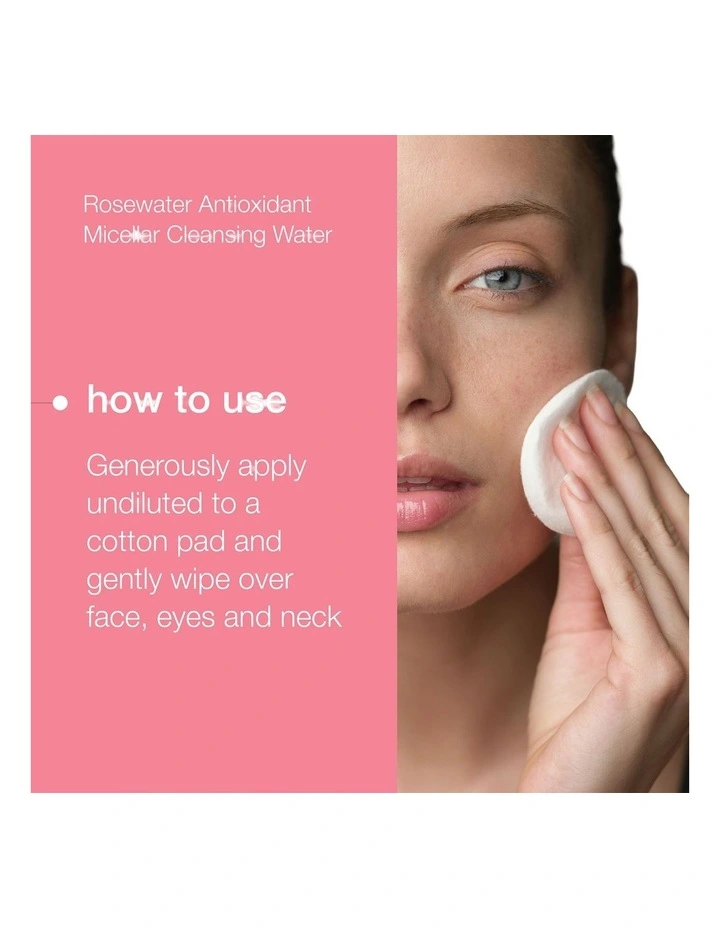 Rosewater Hydration Antioxidant Micellar Cleansing Water 250ml image 5