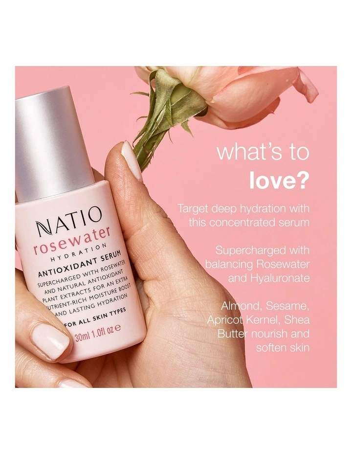 Rosewater Hydration Antioxidant Serum 30ml image 3