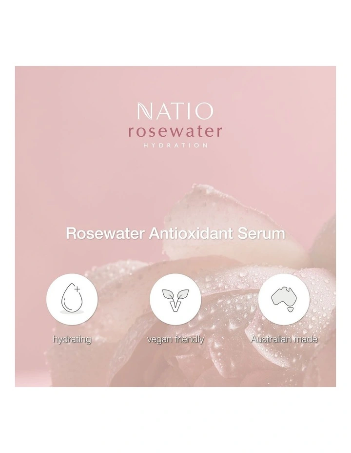 Rosewater Hydration Antioxidant Serum 30ml image 5