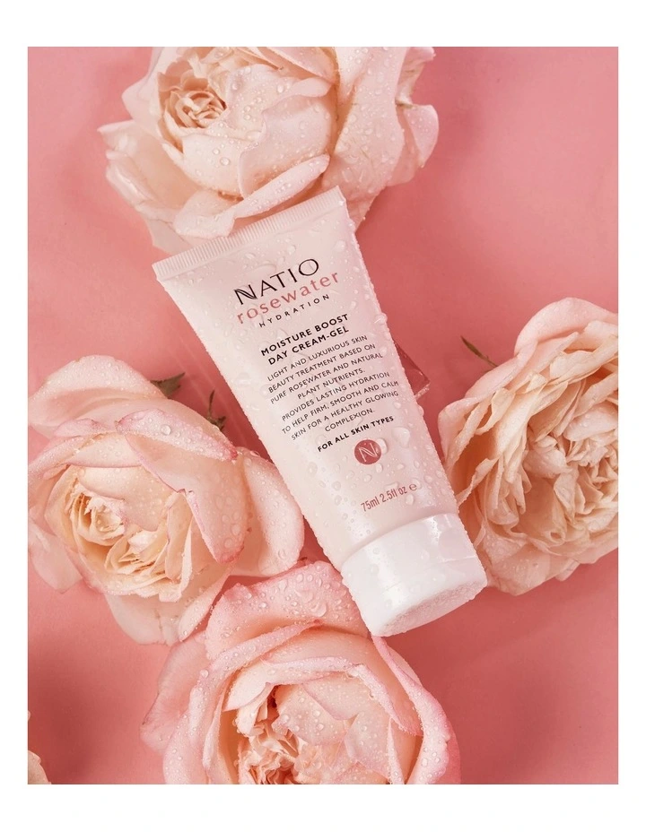 Rosewater Hydration Moisture Boost Day Cream-Gel 75ml image 7