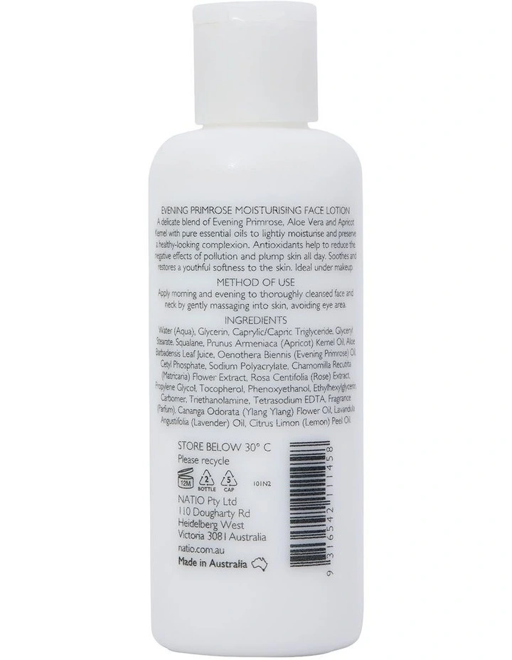 Evening Primrose Moisturising Face Lotion 125ml image 3