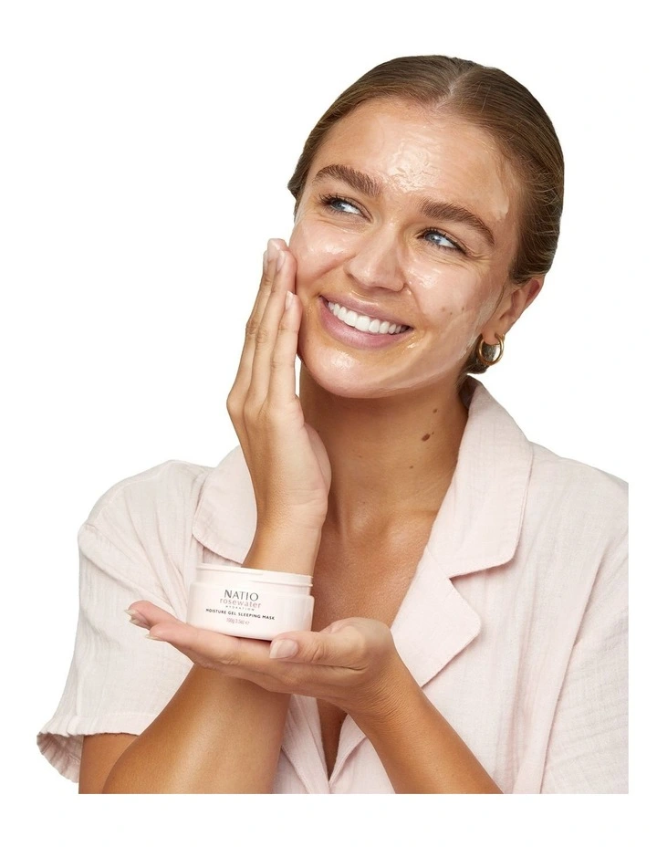 Rosewater Hydration Moisture Gel Sleeping Mask 100g image 5