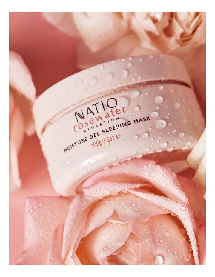 Rosewater Hydration Moisture Gel Sleeping Mask 100g image 7