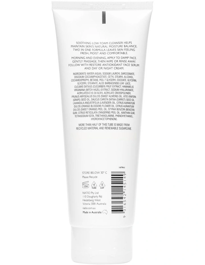 Restore Gentle Toning Facial Cleanser 100ml image 2