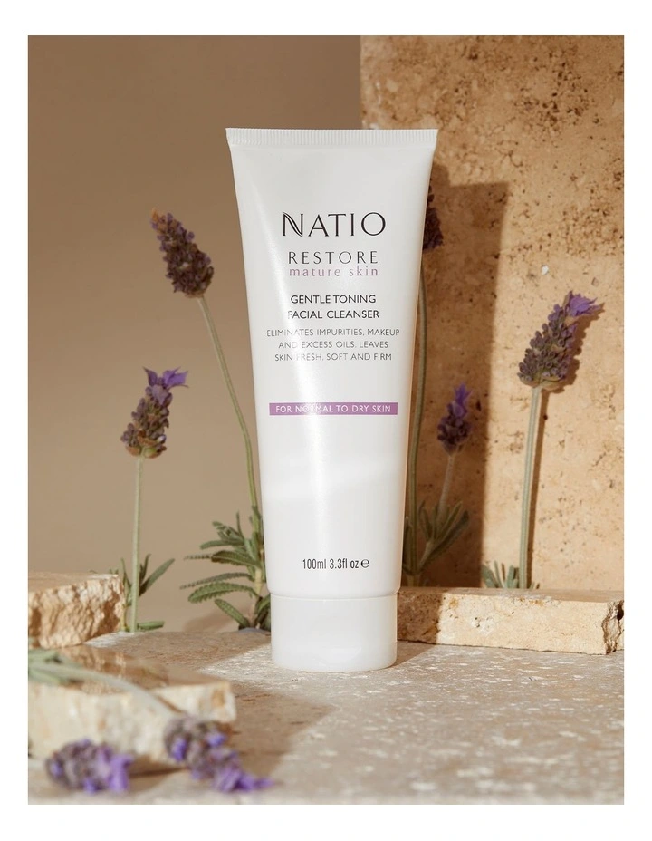 Restore Gentle Toning Facial Cleanser 100ml image 5