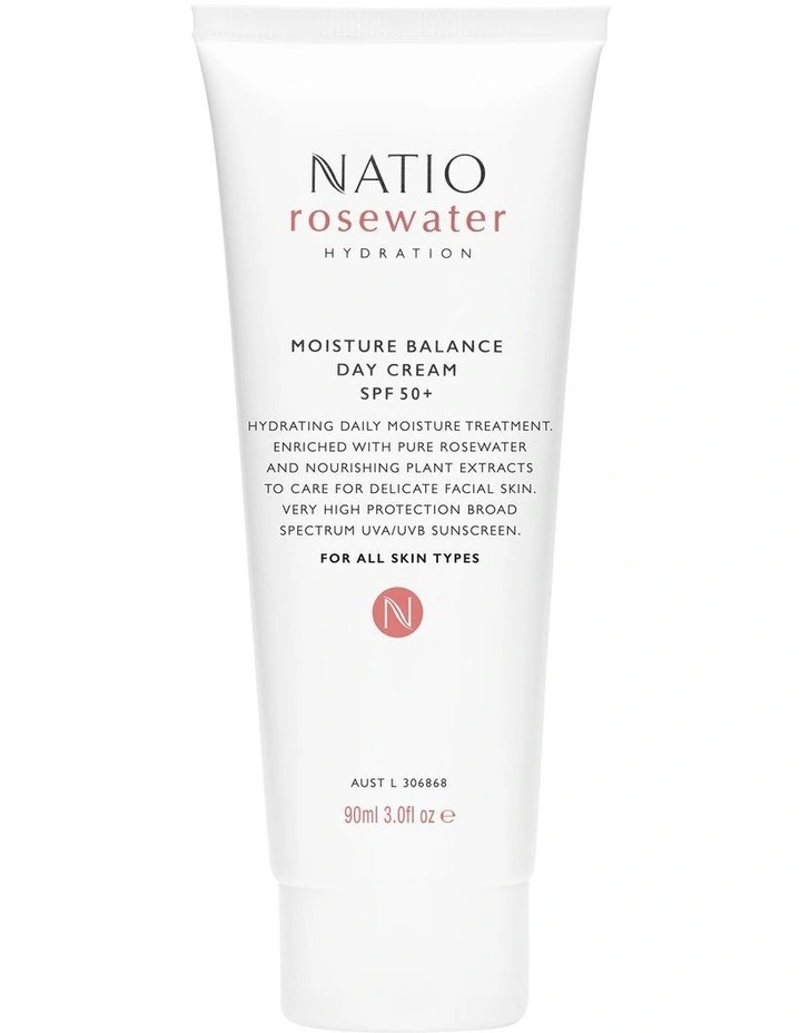 Rosewater Hydration Moisture Balance SPF 50+ Day Cream 90ml image 1