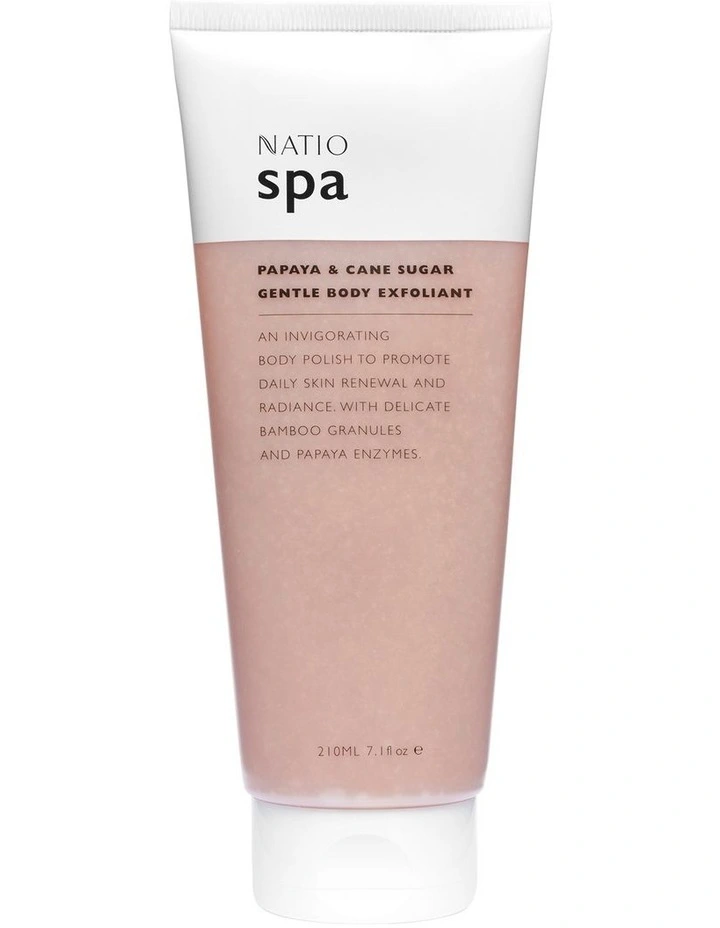 Spa Papaya & Cane Sugar Body Exfoliant 210ml image 1