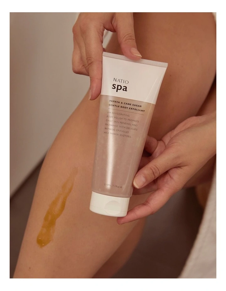 Spa Papaya & Cane Sugar Body Exfoliant 210ml image 5
