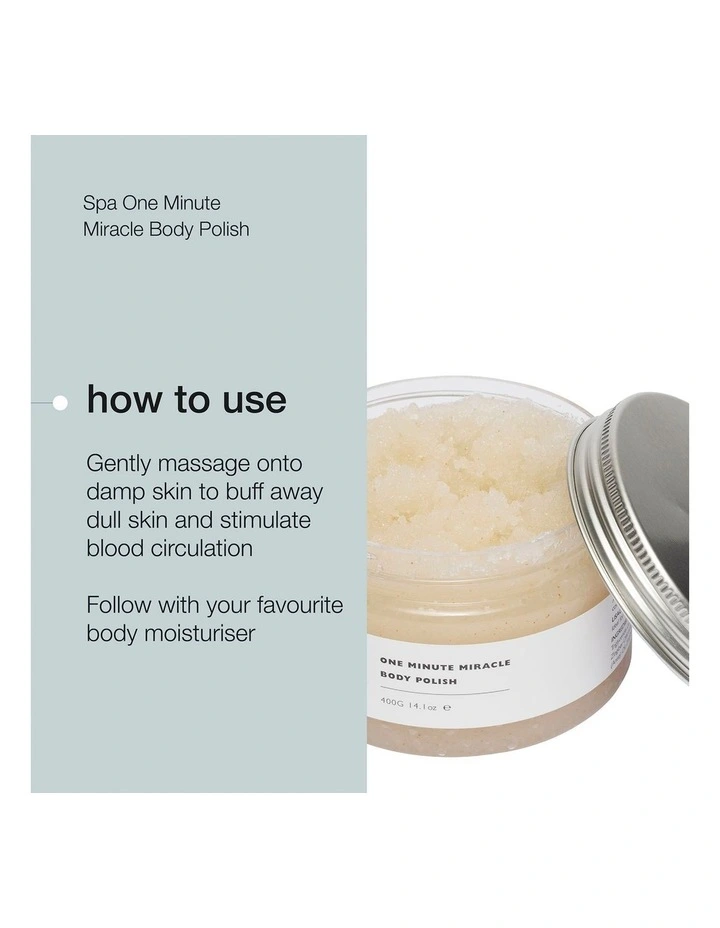 Spa One Minute Miracle Body Polish 400g image 4