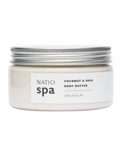 Spa Coconut & Shea Body Butter Moisturiser 240g