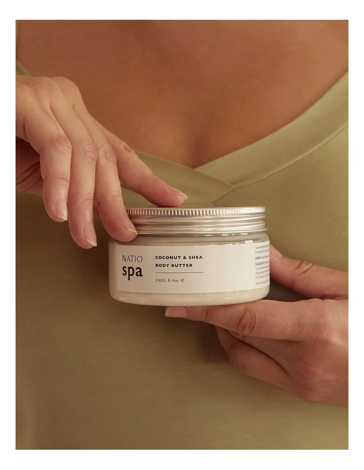 Spa Coconut & Shea Body Butter Moisturiser 240g image 3