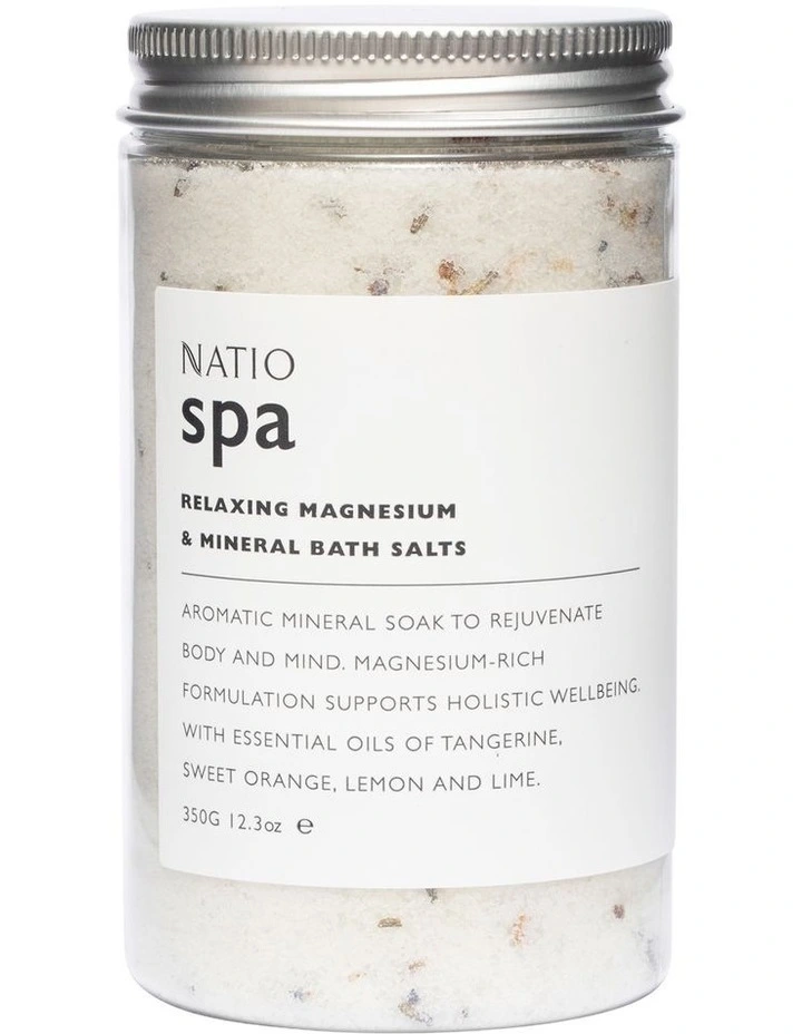 Spa Relaxing Magnesium & Mineral Bath Salts 350g image 1