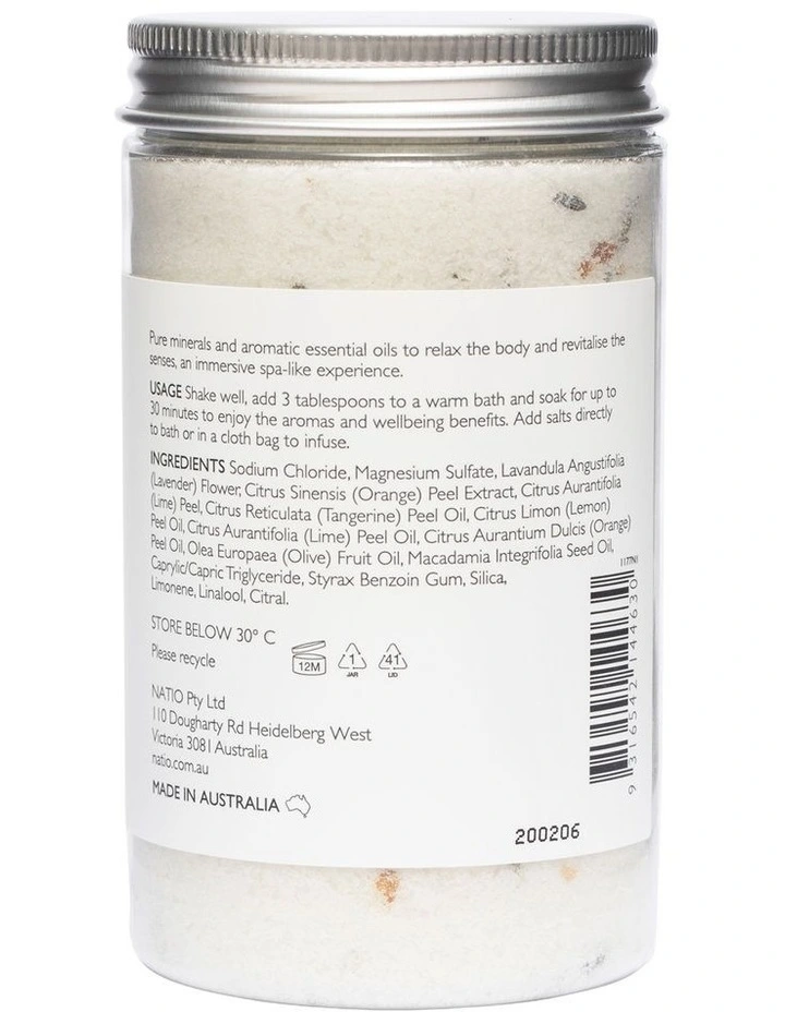 Spa Relaxing Magnesium & Mineral Bath Salts 350g image 2