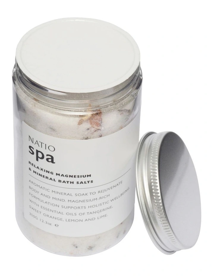 Spa Relaxing Magnesium & Mineral Bath Salts 350g image 3
