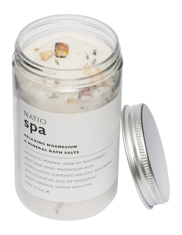 Spa Relaxing Magnesium & Mineral Bath Salts 350g image 4