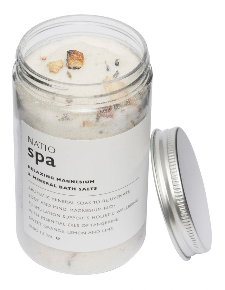 Spa Relaxing Magnesium & Mineral Bath Salts 350g image 4