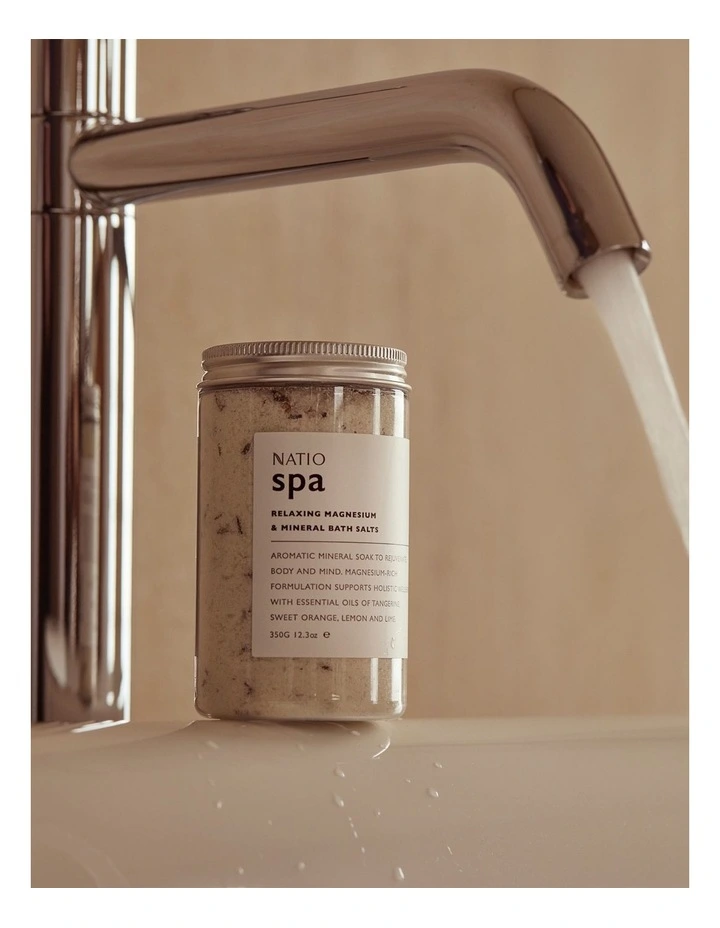 Spa Relaxing Magnesium & Mineral Bath Salts 350g image 5
