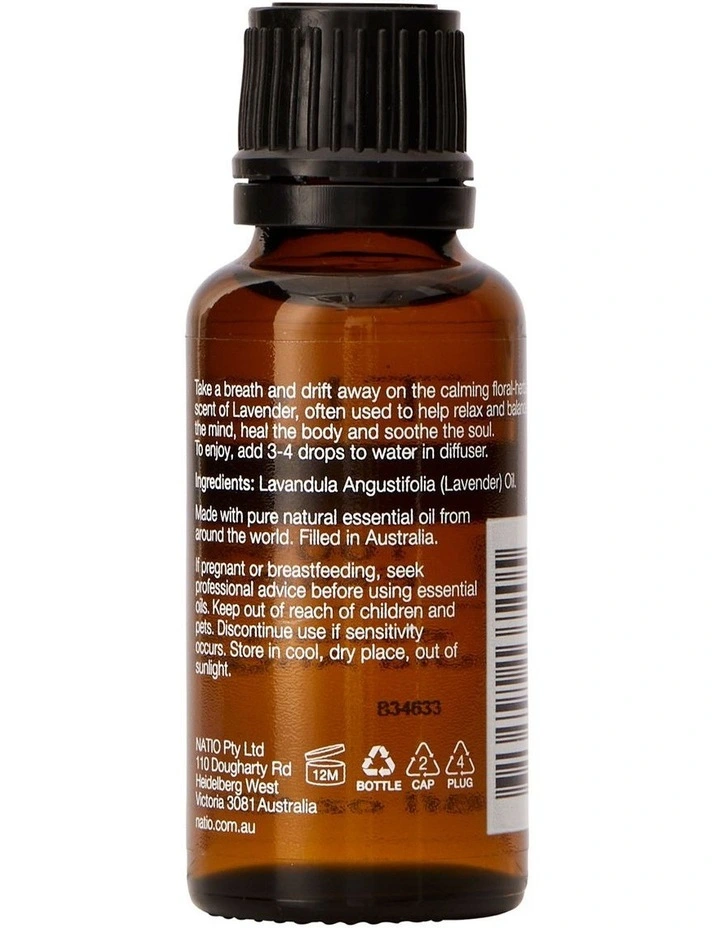 Natio Lavender Pure Essential Oil In 25ml image 2