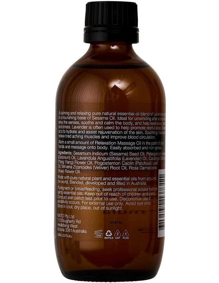 Relaxation Massage Oil image 2