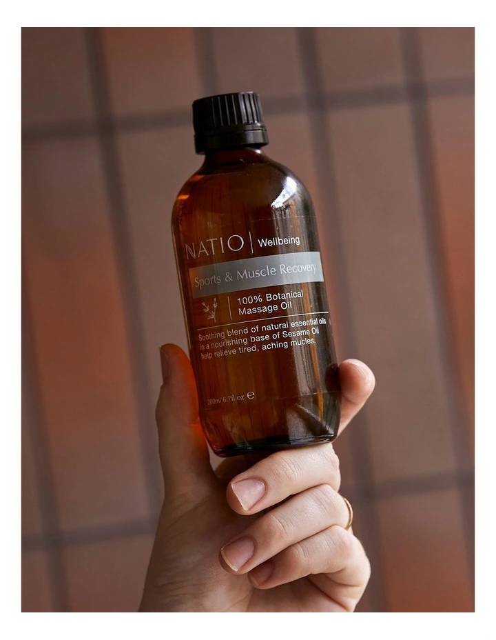 Sports & Muscle Recovery Massage Oil image 3
