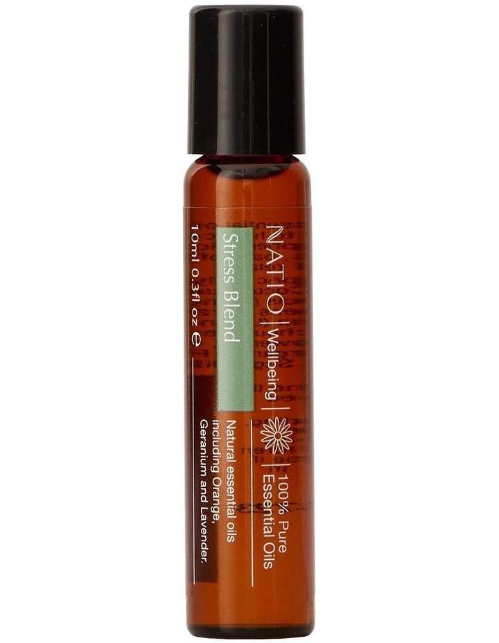 Focus On Stress Pure Essential Oil Blend Roll On 10ml image 1