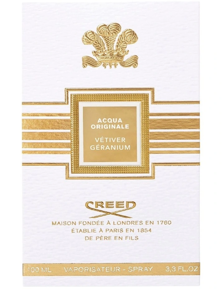 Acqua Originale Vetiver Geranium EDP 100ml image 2