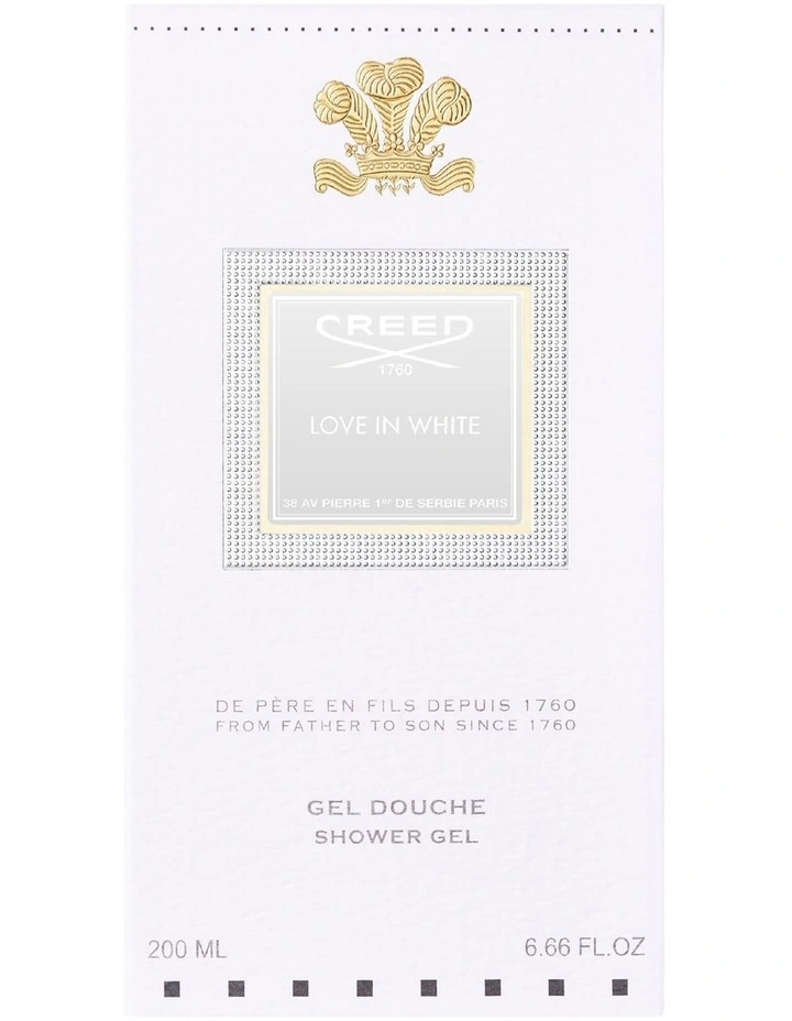 Love In White Shower Gel 200ml image 2