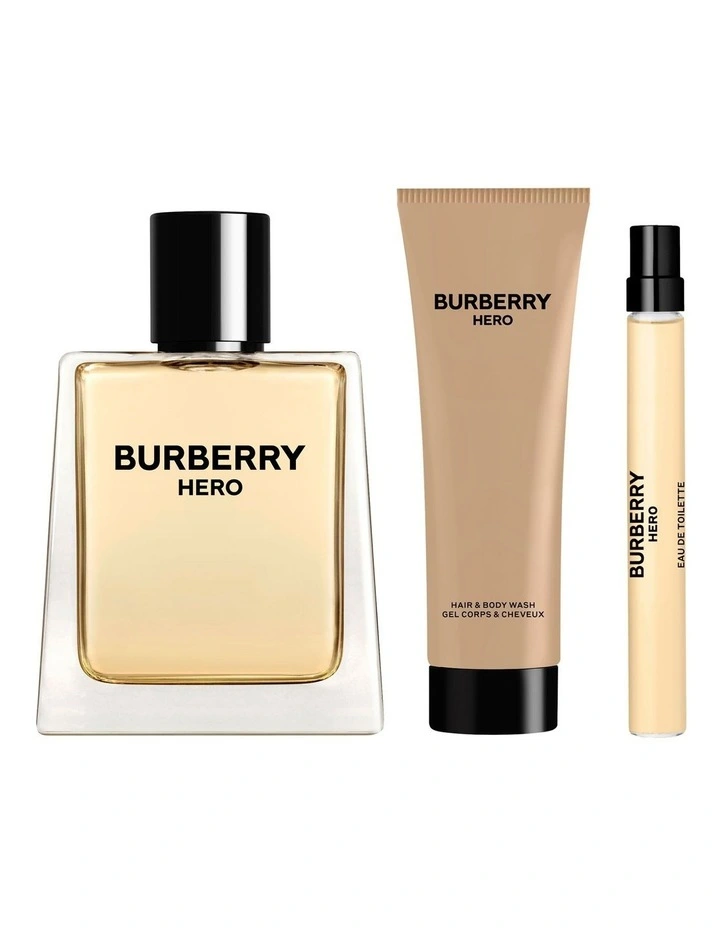 Burberry Men's 3-Pc. Hero Eau De Toilette Gift Set image 2