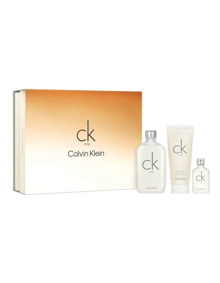 Calvin Klein Unisex 3-Pc. Ck One Eau De Toilette Gift Set image 1