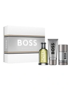 Men's 3-Pc. Boss Bottled Eau De Toilette Spring Summer Gift Set