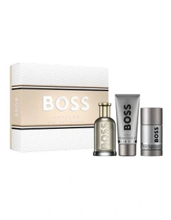 Men's 3-Pc. Boss Bottled Eau De Parfum Spring Summer Gift Set
