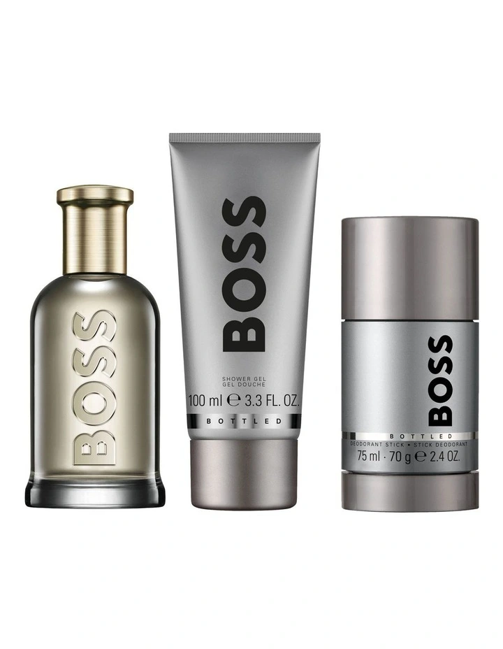 Men's 3-Pc. Boss Bottled Eau De Parfum Spring Summer Gift Set image 2