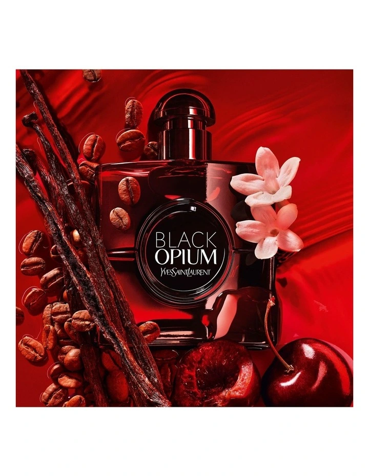 Black Opium Eau De Parfum Over Red image 2