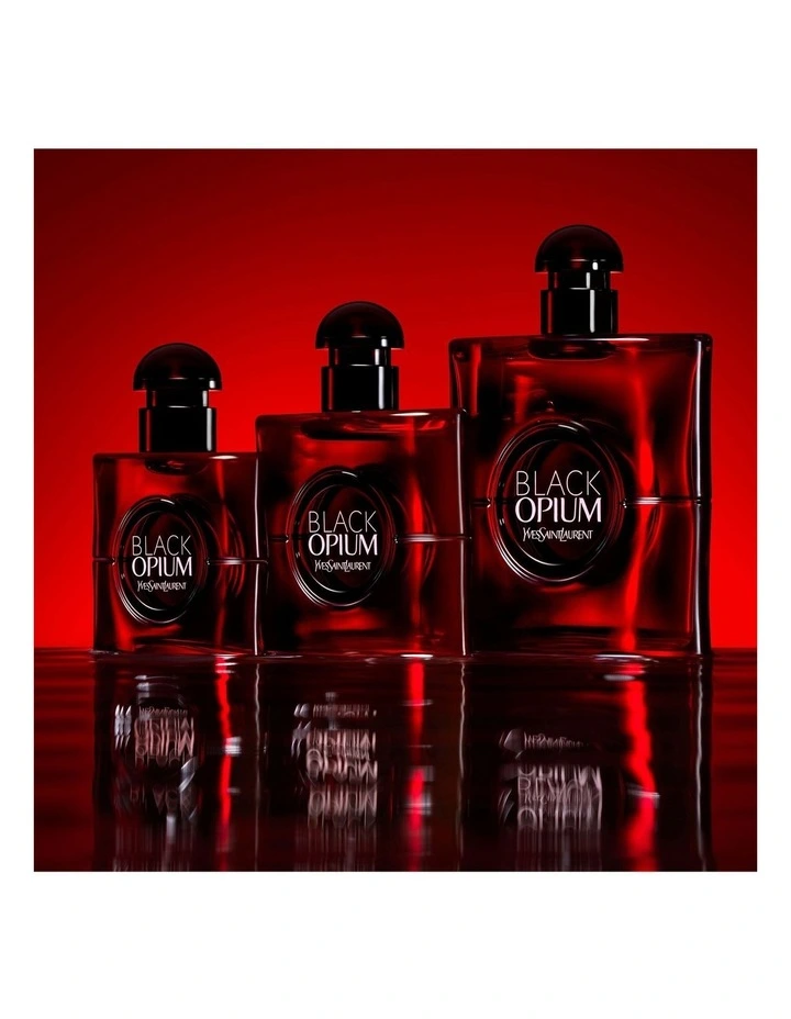 Black Opium Eau De Parfum Over Red image 5