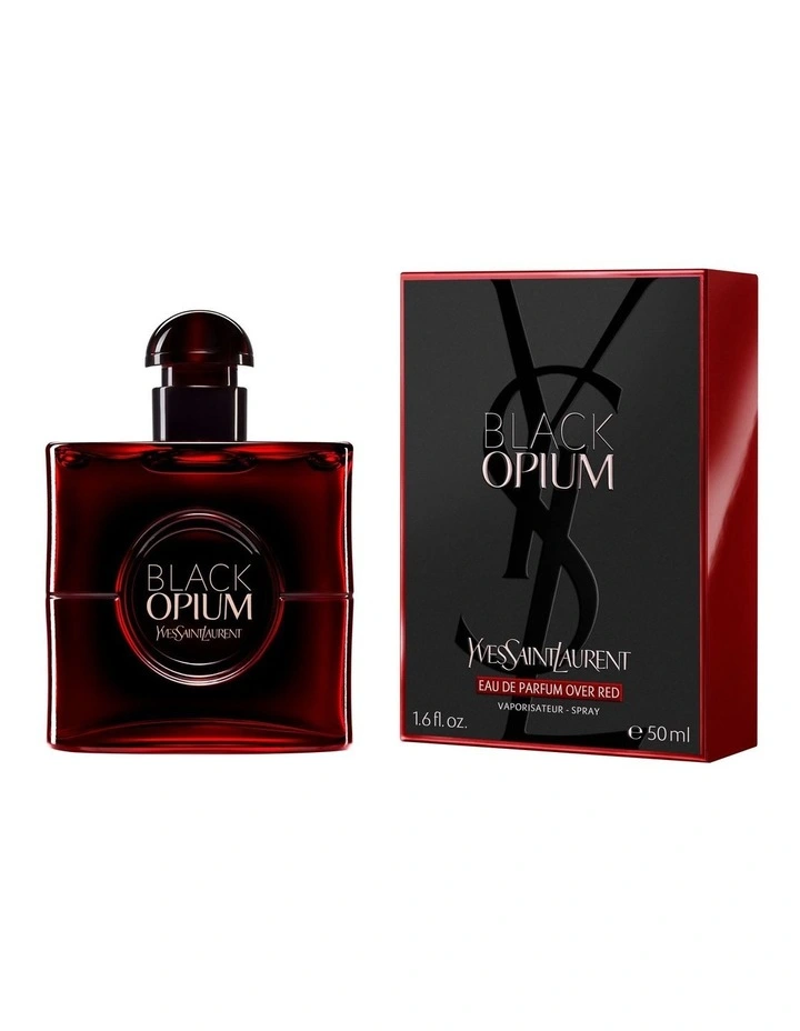 Black Opium Eau De Parfum Over Red image 7