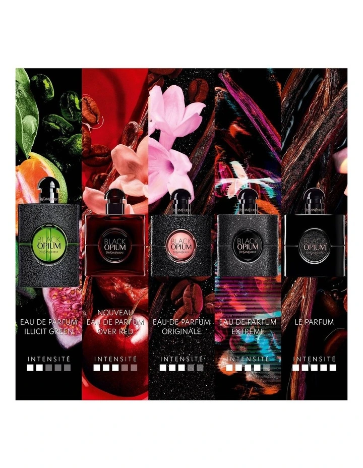 Black Opium Eau De Parfum Over Red image 6