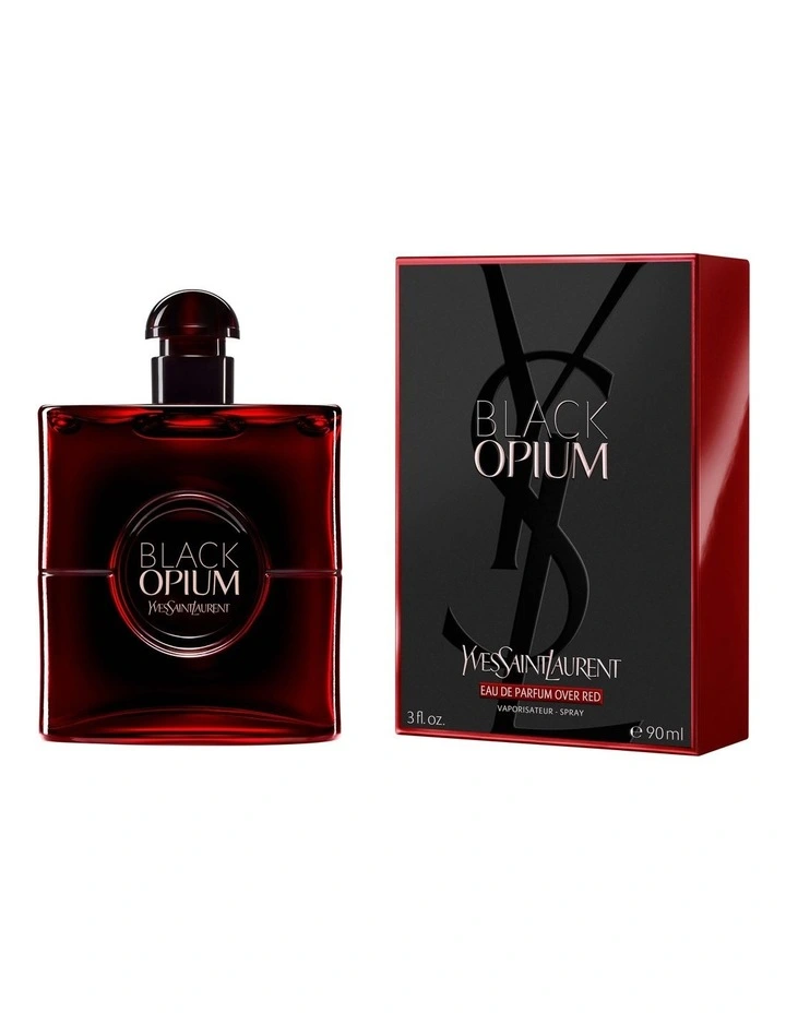 Black Opium Eau De Parfum Over Red image 7