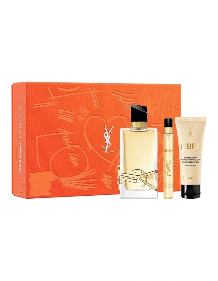 Yves Saint Laurent Libre Eau De Parfum + Body Lotion Gift Set MYER