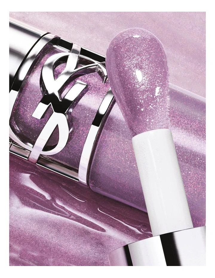 Draped Shoulder Dress in Chalk Polka Dot image 5