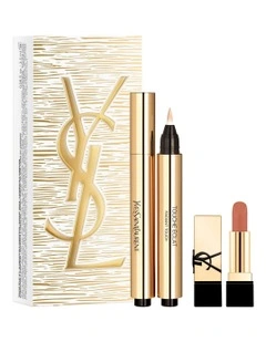 Touche Eclat Set (Includes Touche Eclat Shade 2 & Mini Rouge Pur Couture NM)