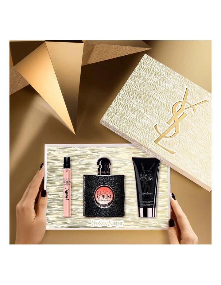 YSL Black Opium EDP Set (Includes Black Opium EDP 30ml & 10ml) image 3