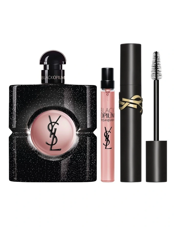 Black Opium Party Kit EDP (Includes Black Opium EDP 90ml & 10ml & Lash Clash Mascara) image 2